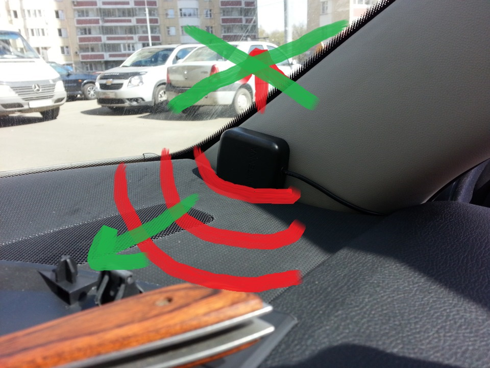 ЯК ПРАВИЛЬНО ВСТАНОВИТИ GPS АНТЕНУ. 1