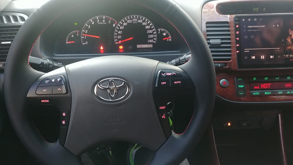 Встановлення керма від Camry 40 Фінал. 2