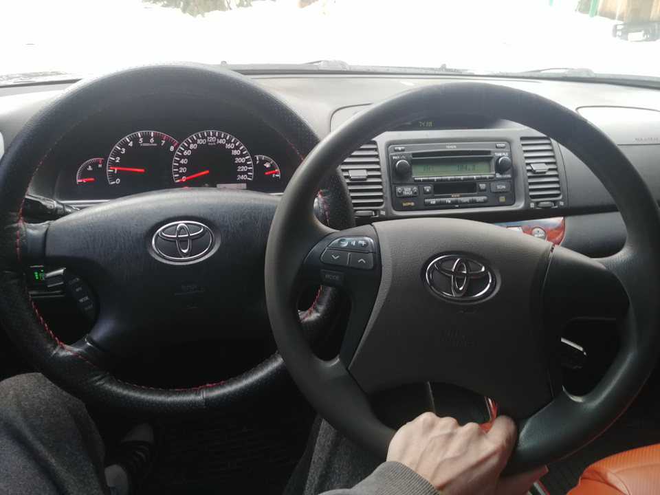 Встановлення керма від Camry 40 1