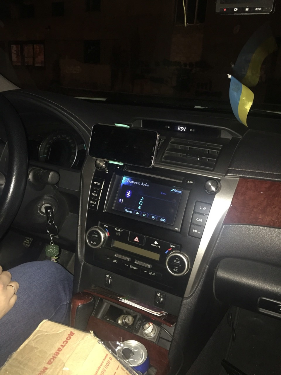 Кріплення для телефону на повітропровід 1