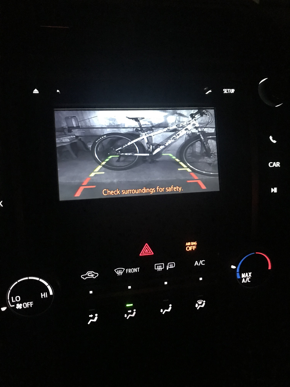 Камера заднього виду Camry v50 USA 1