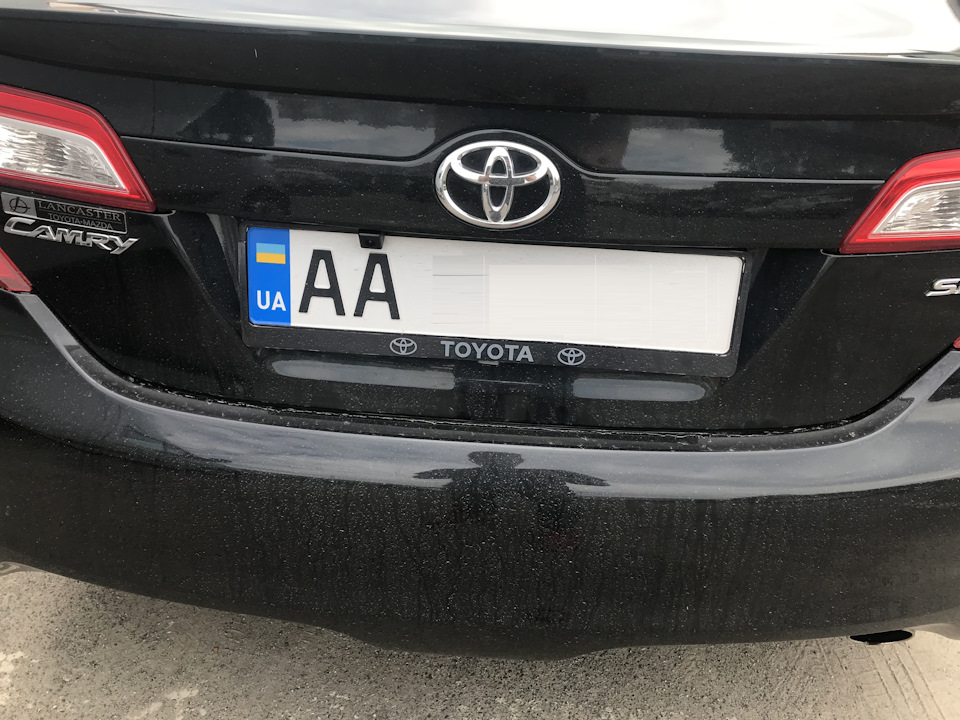 Камера заднього виду Camry v50 USA 3