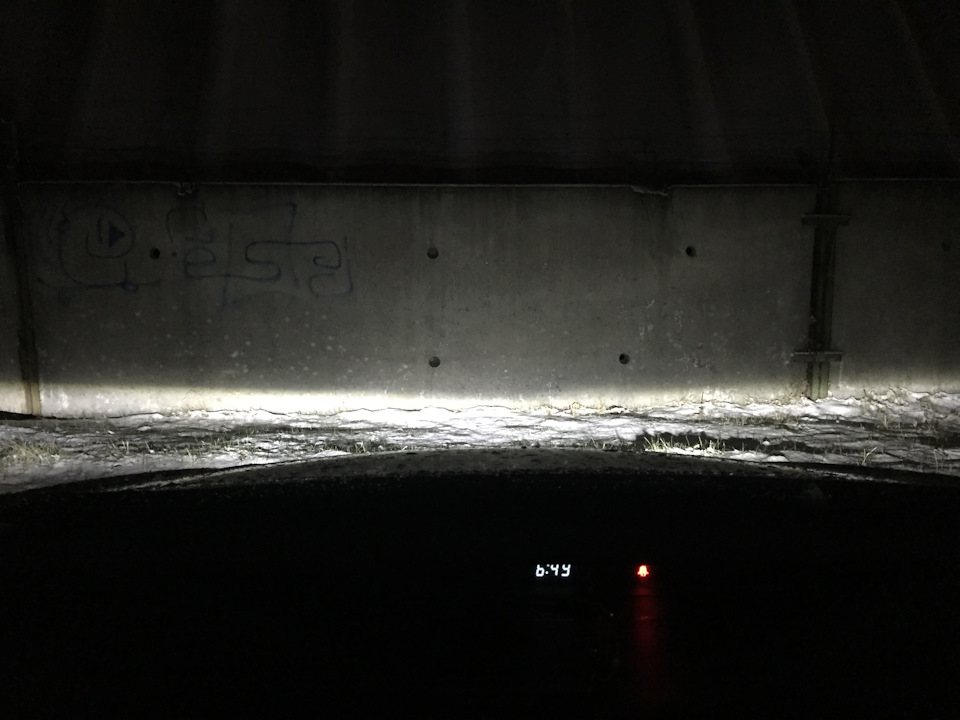 LED ПТФ - як світять 5