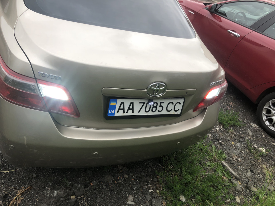 Ближнє світло, лампи на Camry 3