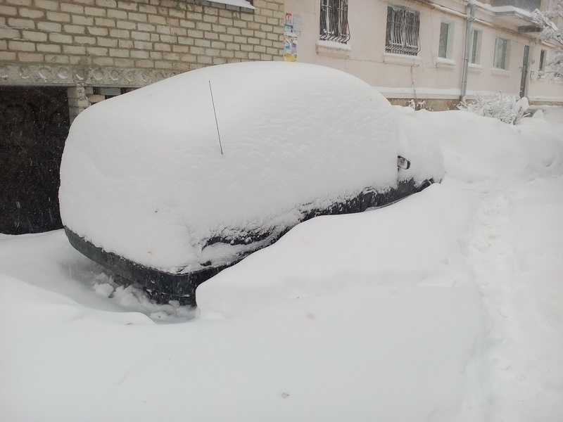 Зима як завжди прийшла несподівано. 1