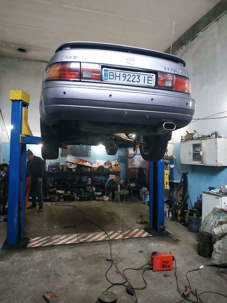 Новий глушник від Camry 30 4