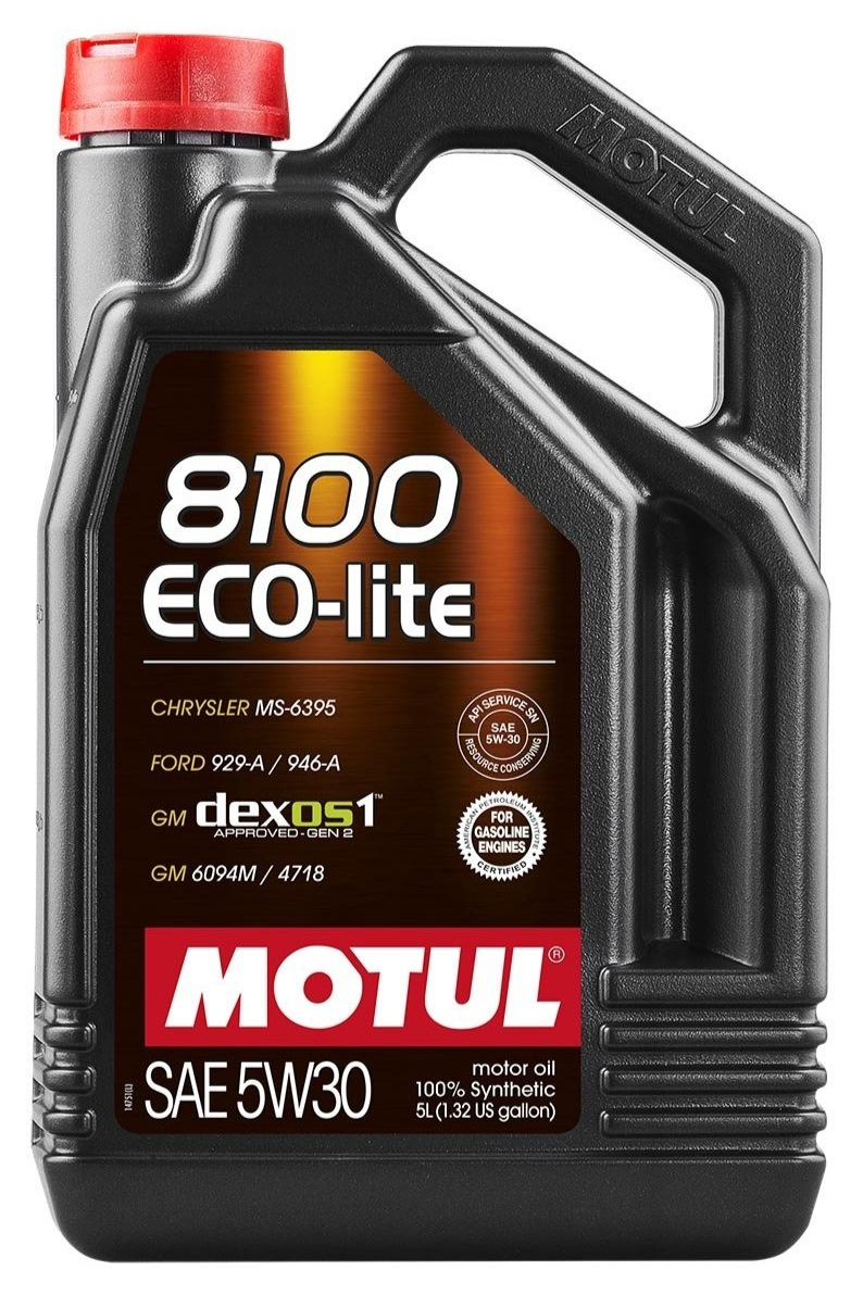 Моторна мастило Motul 8100 Eco-lite y 5w30 1