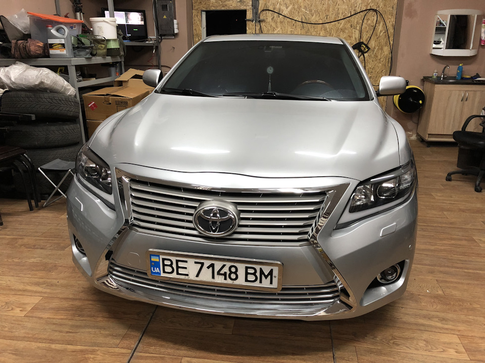 Встановлення бампера, стопів, фар - (Lexus) 4