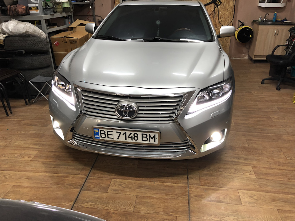 Встановлення бампера, стопів, фар - (Lexus) 5