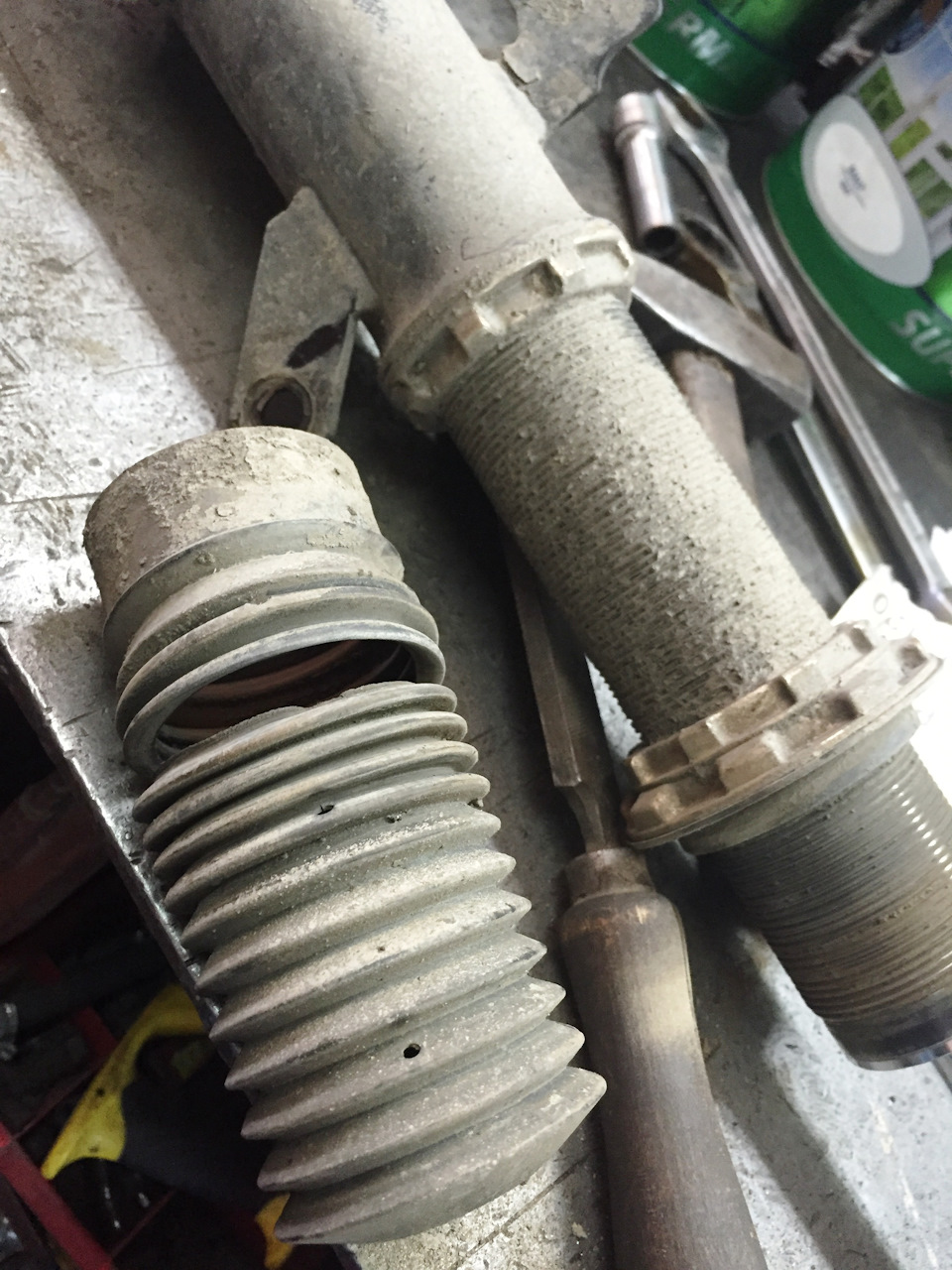 150 000+ км заміна картриджів спортивних стійок BC-Racing Suspension. 5