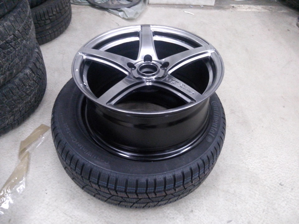 Диски R17 Yokatta Rays та гума Continental ContiWinterContactTM TS 830P 215/55 R17 98V XL! 3
