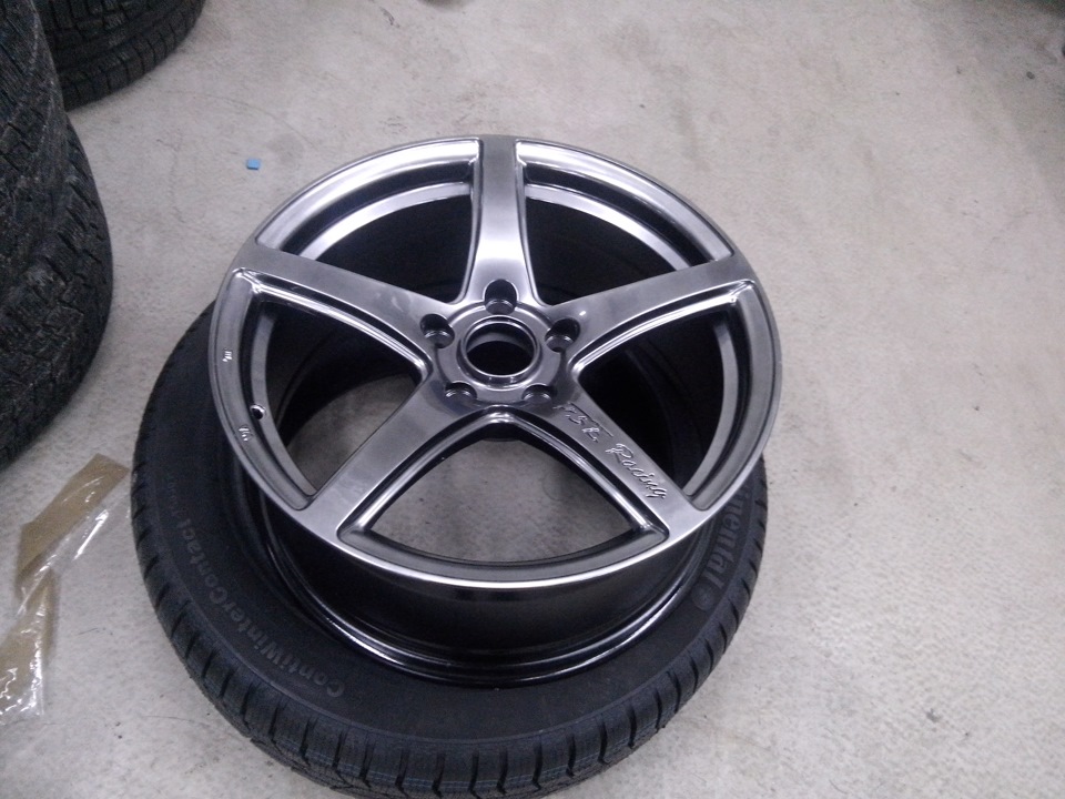 Диски R17 Yokatta Rays та гума Continental ContiWinterContactTM TS 830P 215/55 R17 98V XL! 2