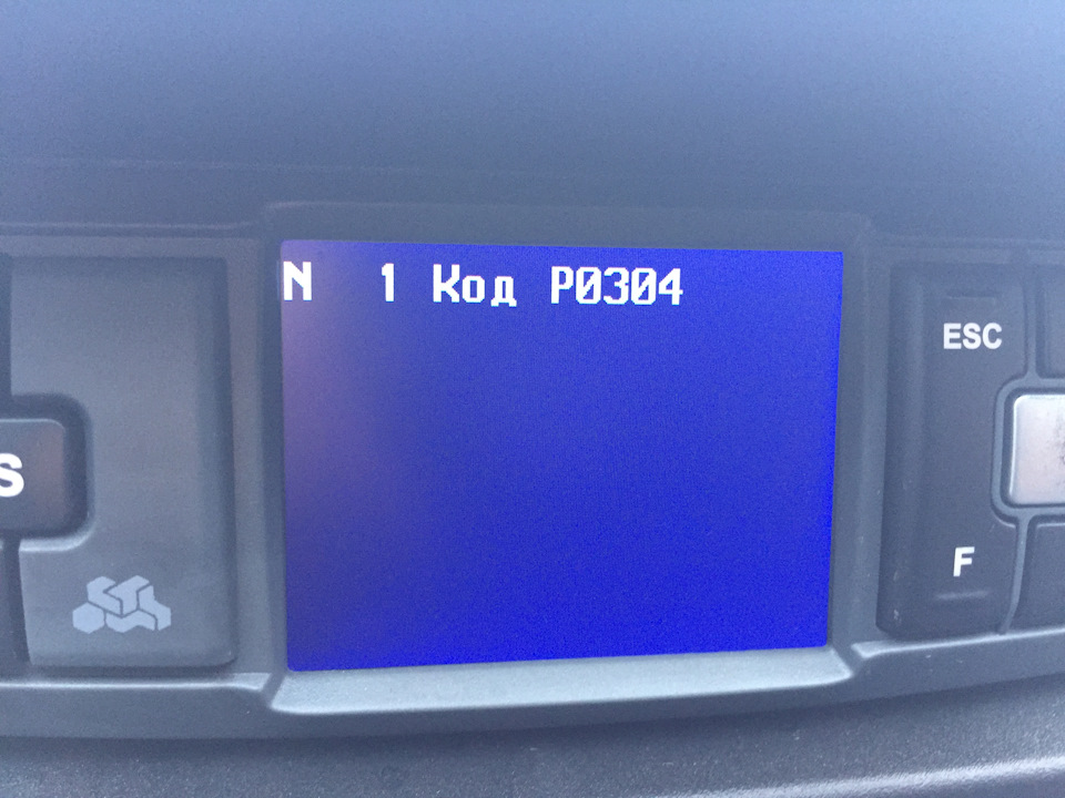 Помилка Р0304 на LPG. 2