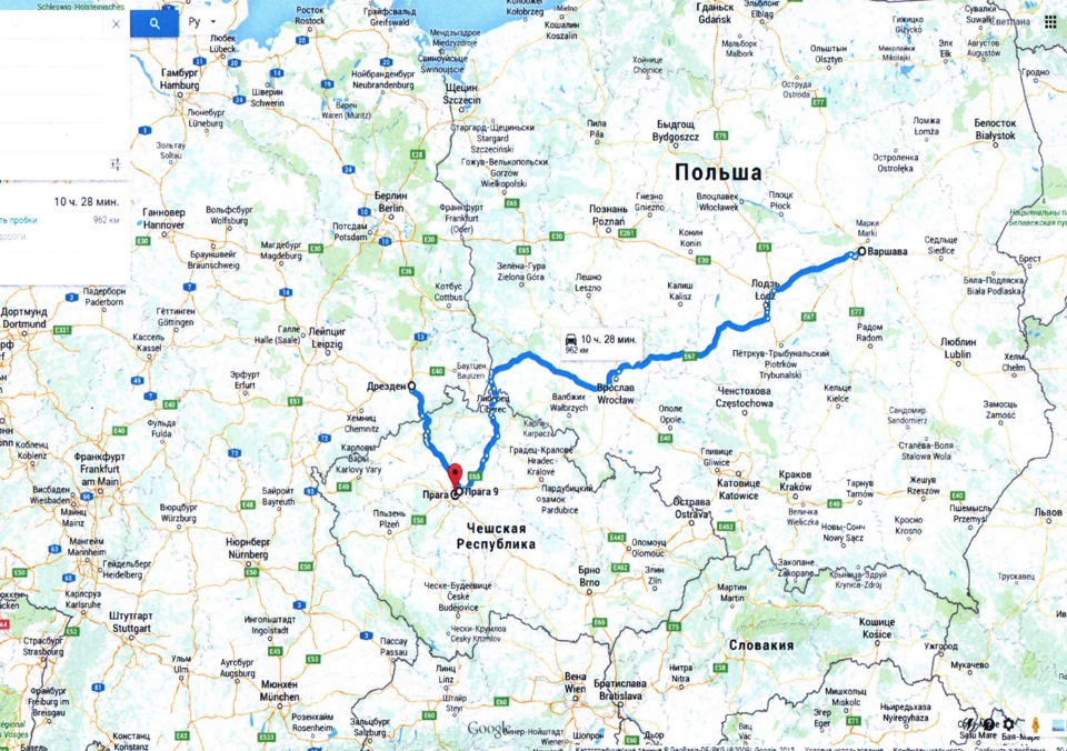 Відпустка 2015. Warszawa-Praha-Dresden (960 км). 1