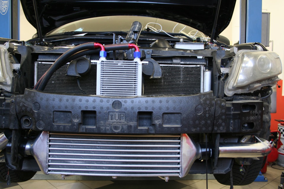 POWER.LAB-CZ #10. CUSTOM FRONTAL INTERCOOLER та OIL COOLER Mocal . 1