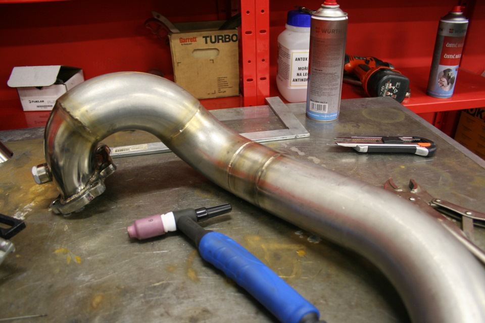 Power.LAB-CZ #5. CUSTOM Downpipe. 4
