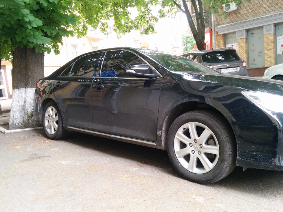 Встановив 17 диски від Lexus ES з гумою 225/55 r17 michelin primacy 3 3