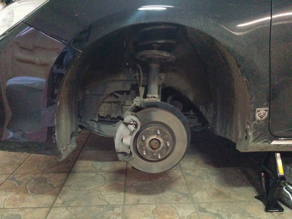 Встановлення гальмівних дисків Rotinger та колодок Power Stop 4