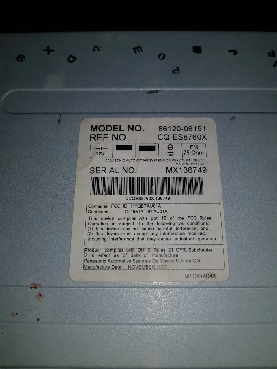 Хто знає розпинування JBL Camry v40