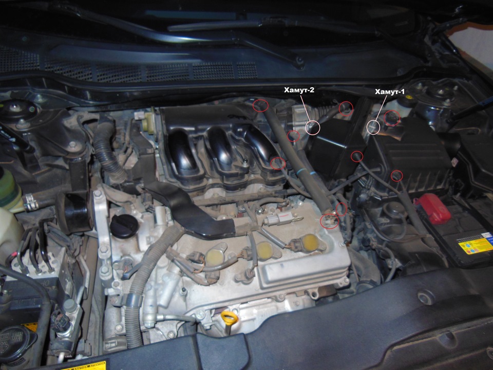 Заміна свічок Camry 3.5 V6 2GR-FE 2