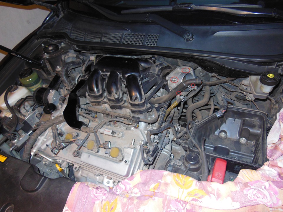 Заміна свічок Camry 3.5 V6 2GR-FE 4