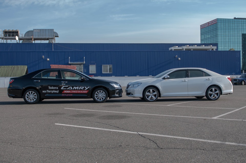 Toyota Camry 50 VS Toyota Camry 55 (Фотоочет) 4