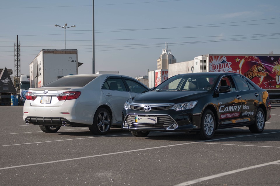 Toyota Camry 50 VS Toyota Camry 55 (Фотоочет) 5