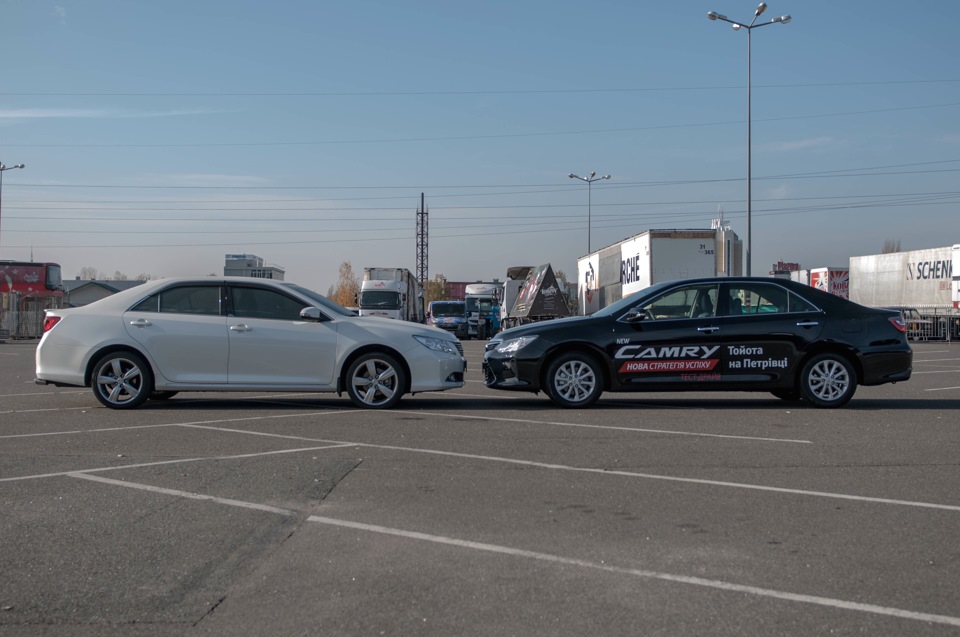 Toyota Camry 50 VS Toyota Camry 55 (Фотоочет) 3