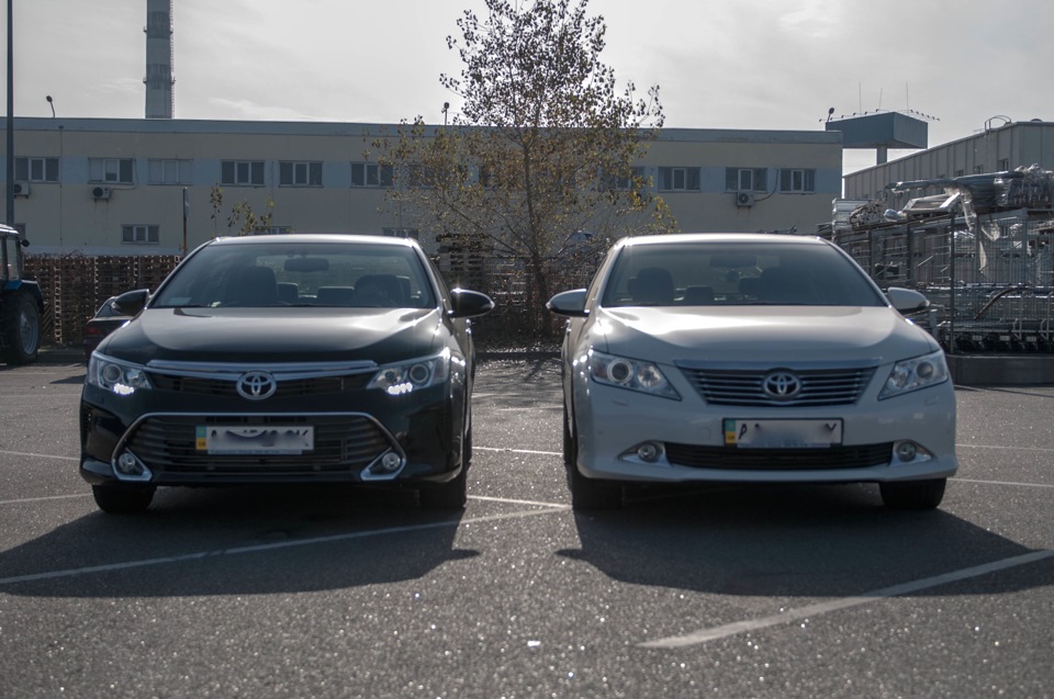Toyota Camry 50 VS Toyota Camry 55 (Фотоочет) 2