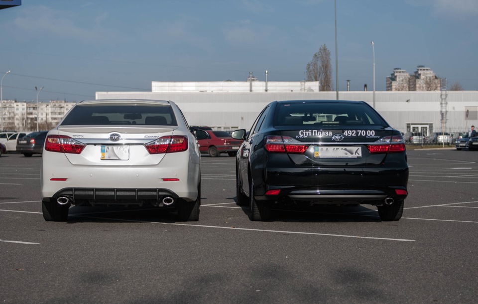 Toyota Camry 50 VS Toyota Camry 55 (Фотоочет) 1