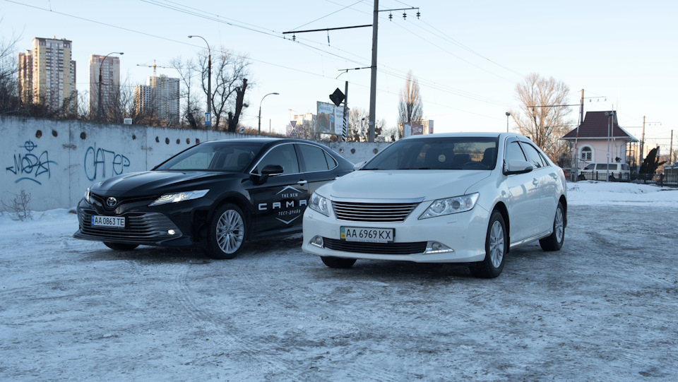 Toyota Camry 50 VS Toyota Camry 70 5