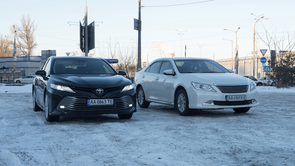 Toyota Camry 50 VS Toyota Camry 70 3