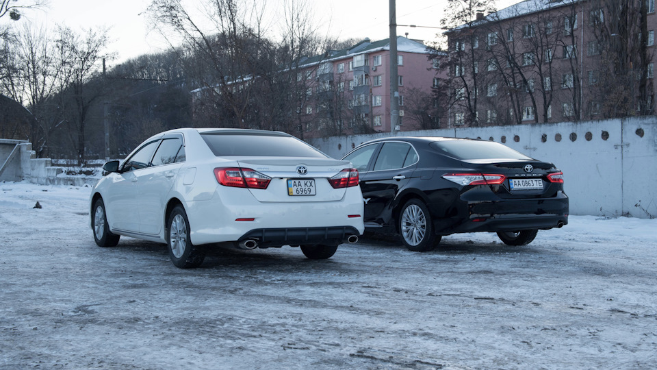 Toyota Camry 50 VS Toyota Camry 70 2