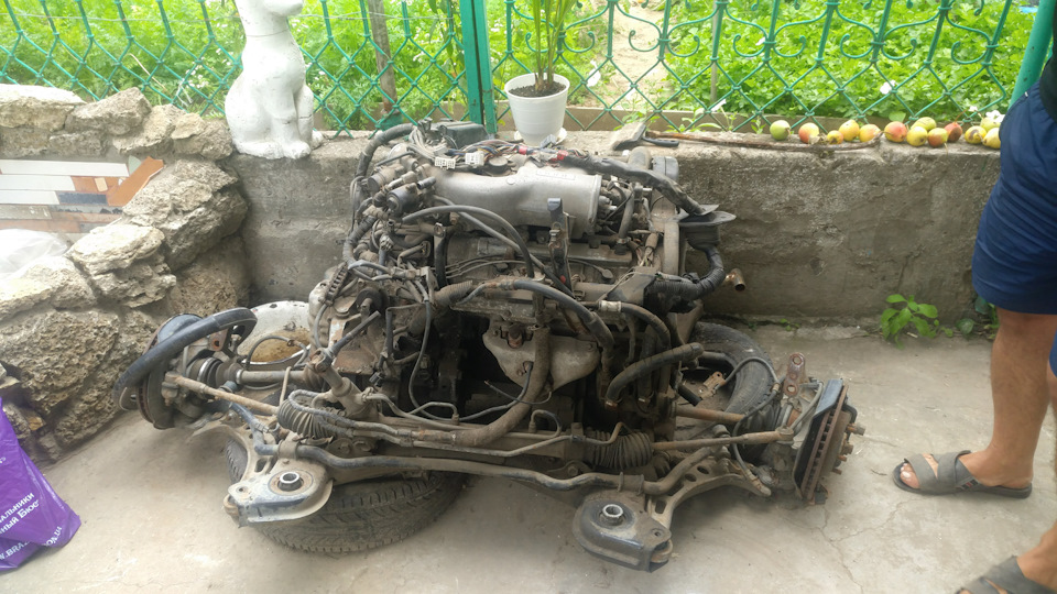 Мотор 3vz fe - куплений у Затоці. МЕРТВ! 2