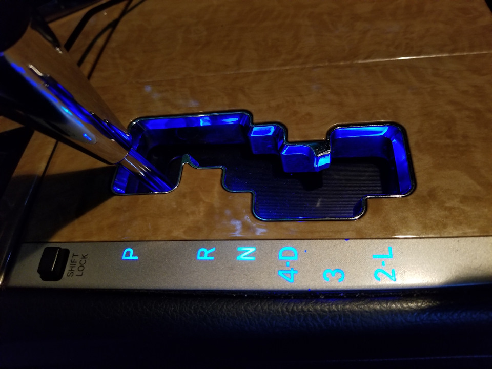 LED замість лампочки підсвічування АКПП 3