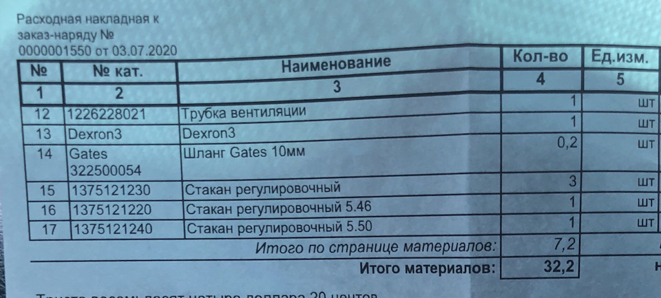 Регулювання клапанів+заміна мастила АКПП+дрібниці 1