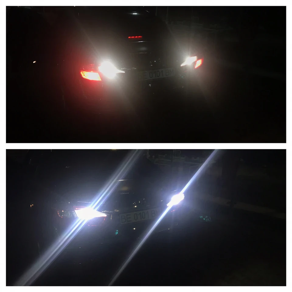 LED лампи в задній хід