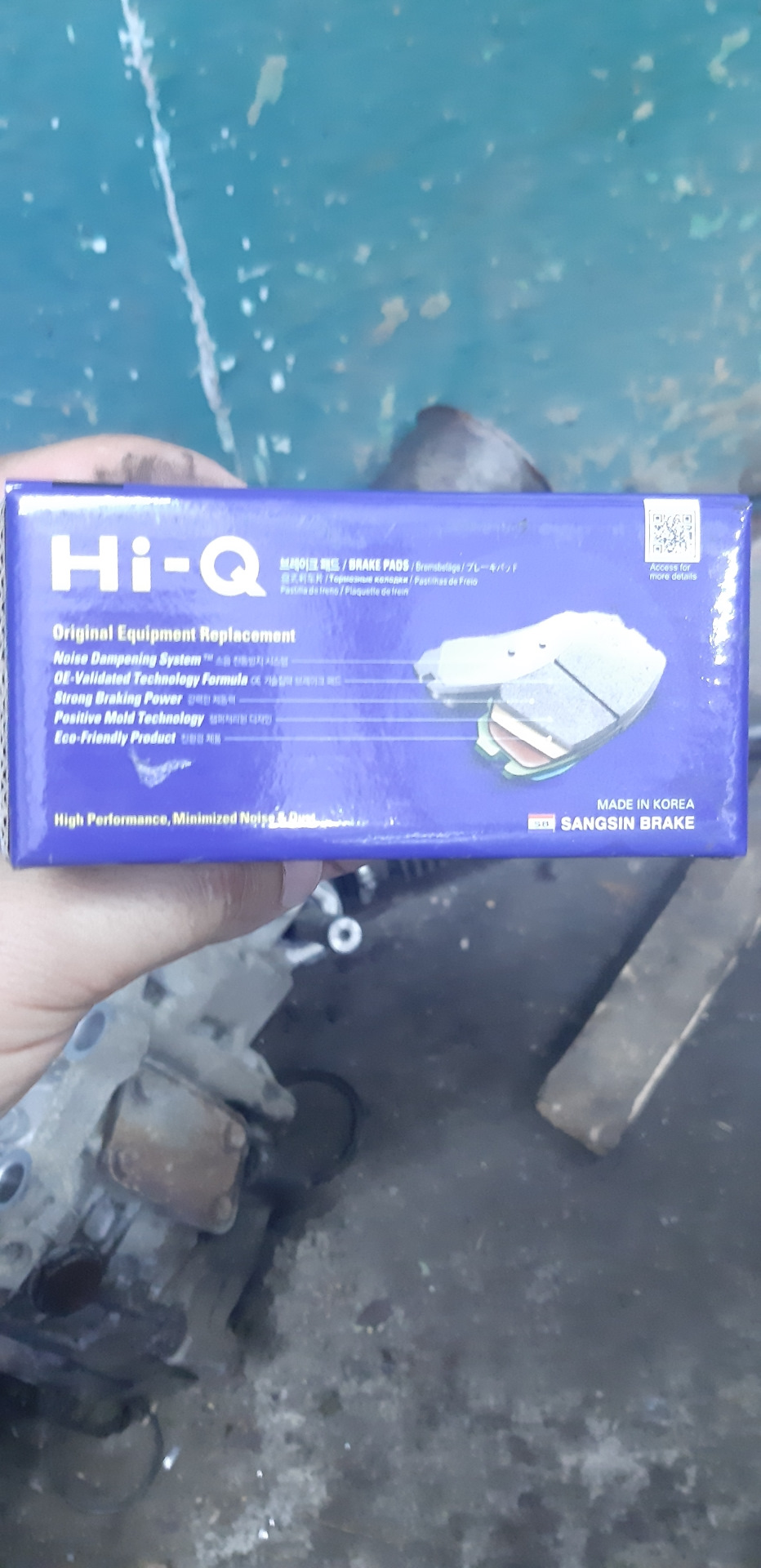 Заміна задніх гальмівних (диски/колодки), задня стійка стабілізатора(вод.сторона). 3