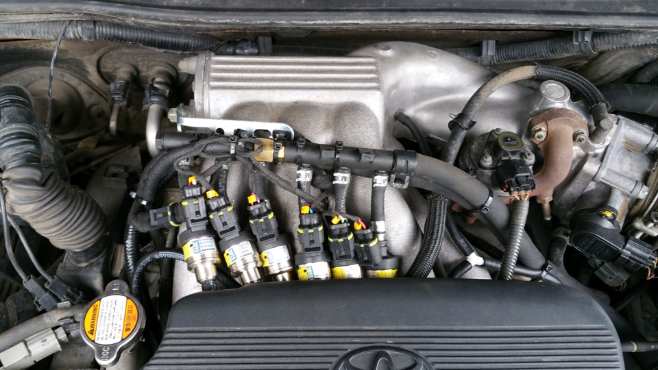 ГБО на 3-літрову Camry V6 4
