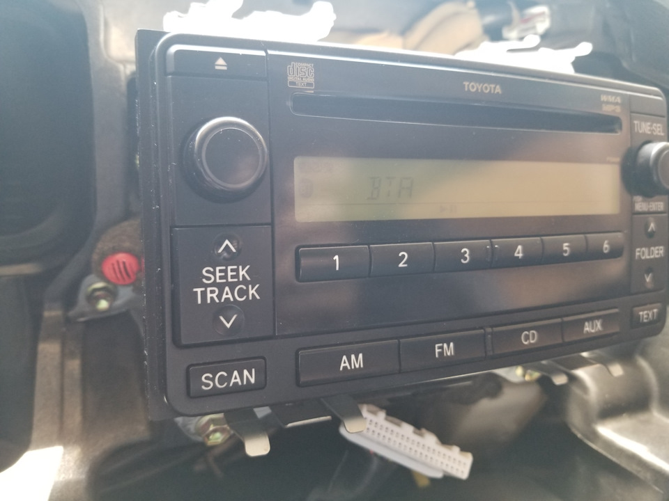 Магнітол від Prado 150 в Camry v30 (частина 4) BLUETOOTH 2