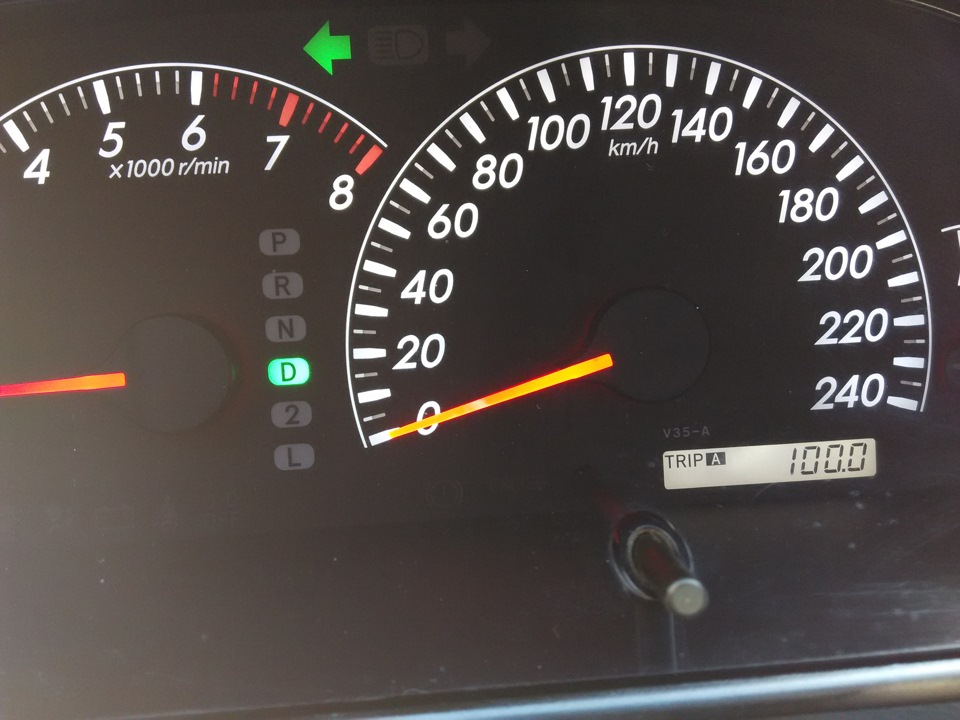 Витрата палива на Camry V6 1