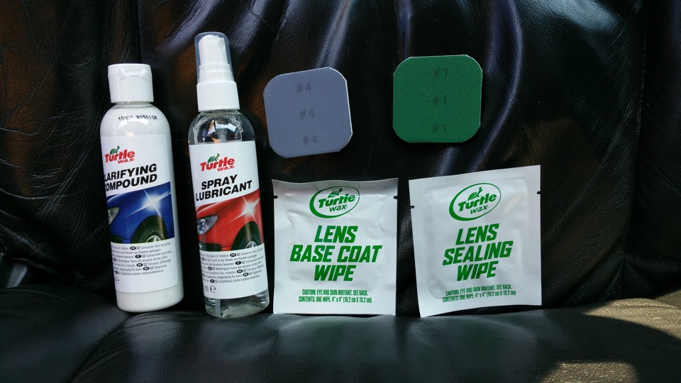Відновник фар Turtle Wax 1