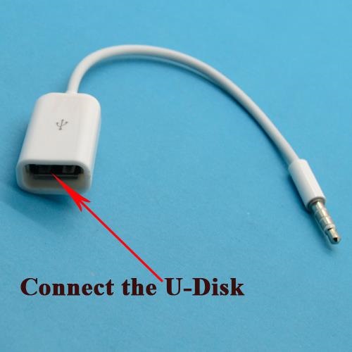 Кабель-перехідник з AUX на USB 1