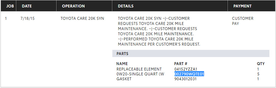 Альтернатива Carfax для Toyota зі США - toyota.com/owners 4