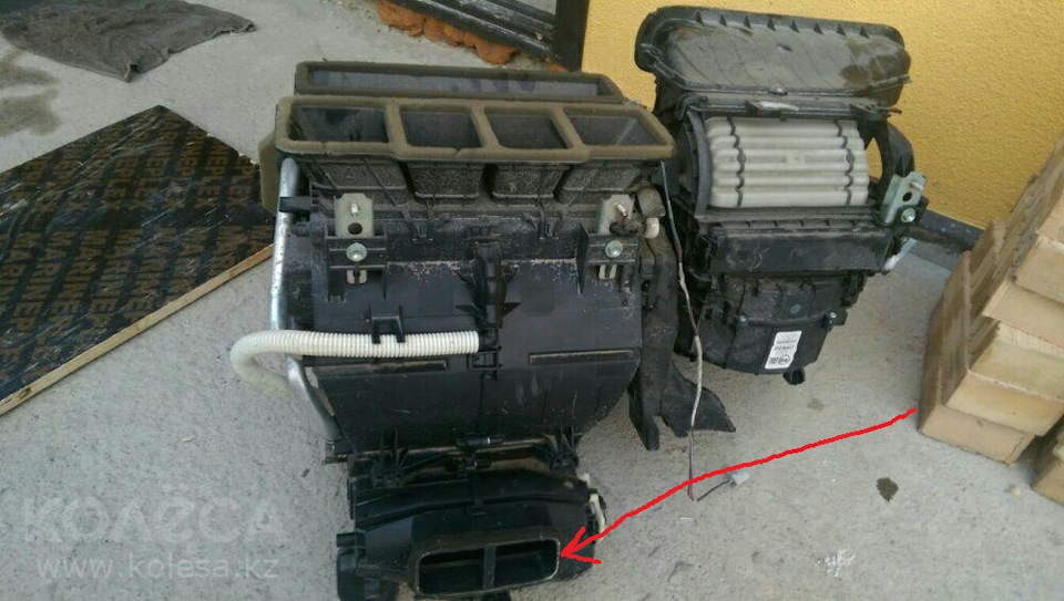 Робимо обдув заднього ряду для Camry 50 USA (L, LE, SE) 2