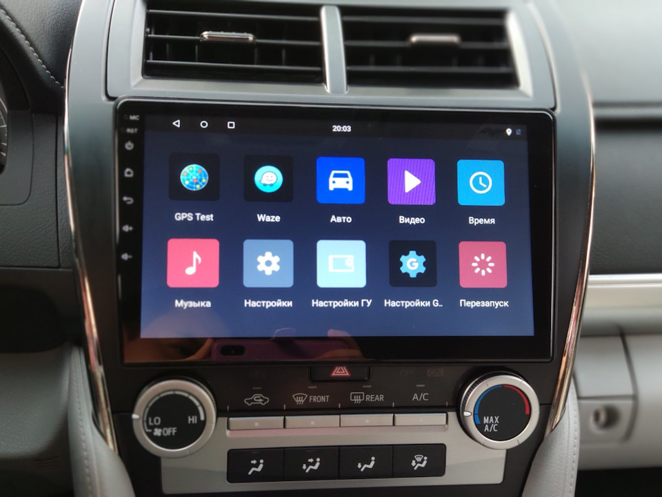 Мультимедіа для Android для Camry 50 USA (Teyes) 4