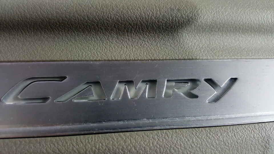 Пороги з підсвічуванням CAMRY частина 1 5