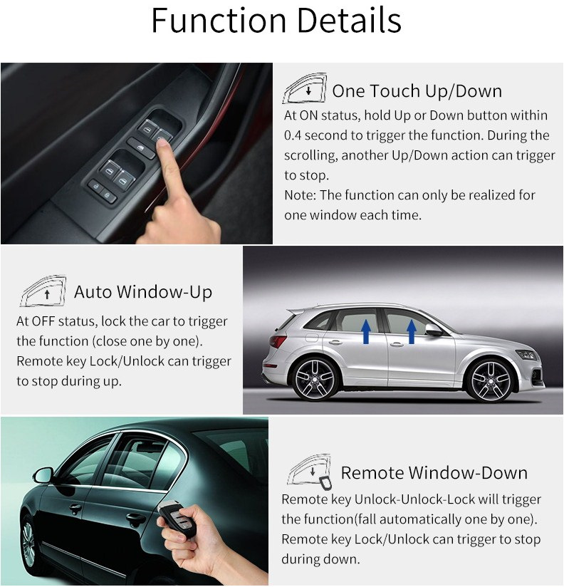 УСТАНОВКА МОДУЛЯ COMFORT AUTO - Функція комфорту склопідйомників 4