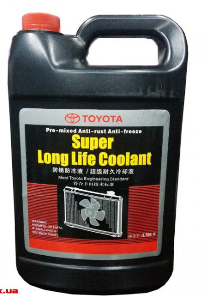 Антифриз Toyota Super Long Life або які бувають фірмові антифризи Toyota 2