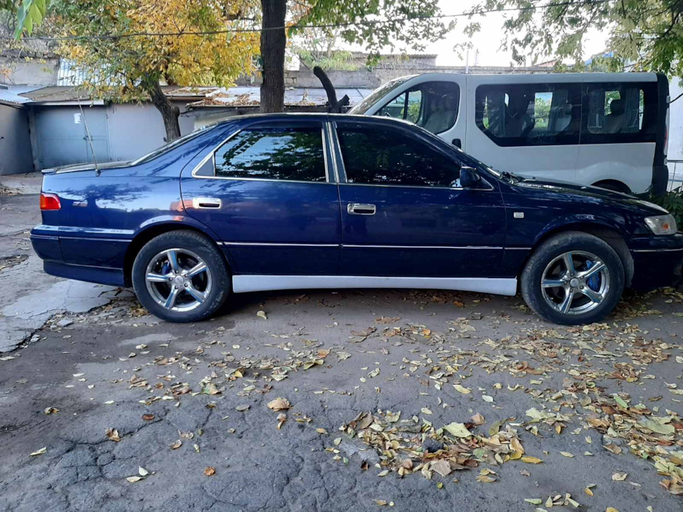 Встановлення накладних порогів 1